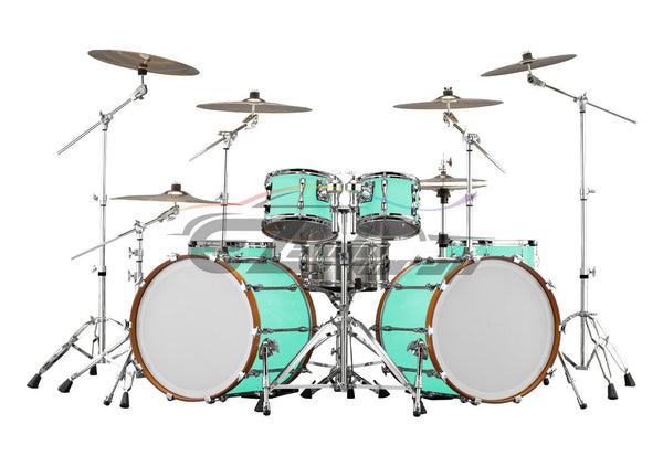 Drum Wrap Vinyl Kit Gloss Teal