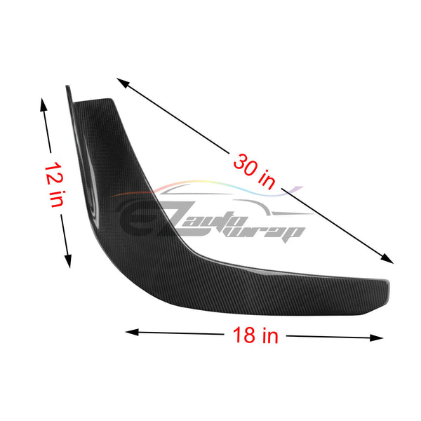 Carbon Fiber Front Bumper Splitter PC-BLS04CF