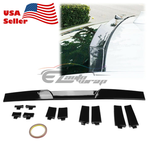 Gloss Black Trunk Adjustable Spoiler PC-RSP18BK