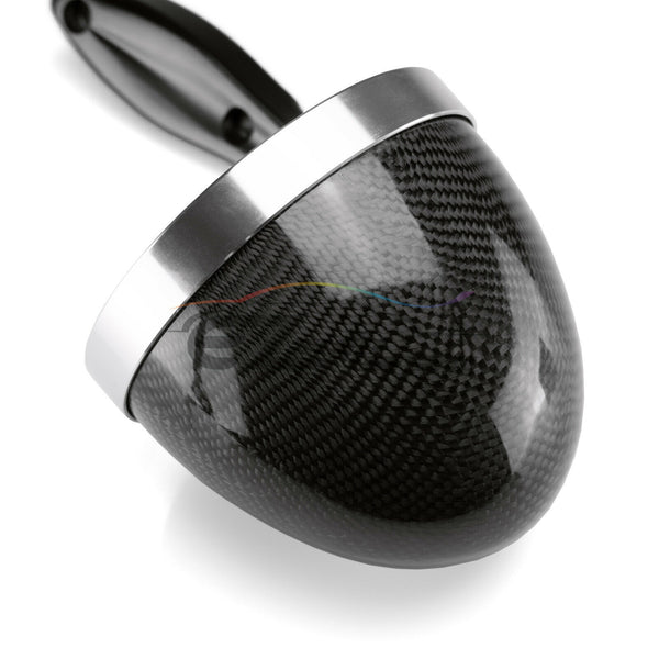 Universal Real Carbon Fiber Hotrod Muscle Car Vintage Side Mirror Both Side PC-MI28 CF