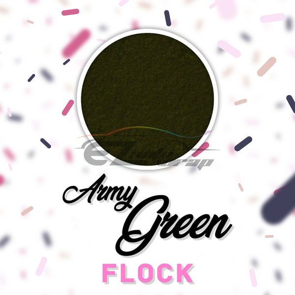 ESSMO™ Amy Green Flock Heat Transfer Vinyl HTV DF13