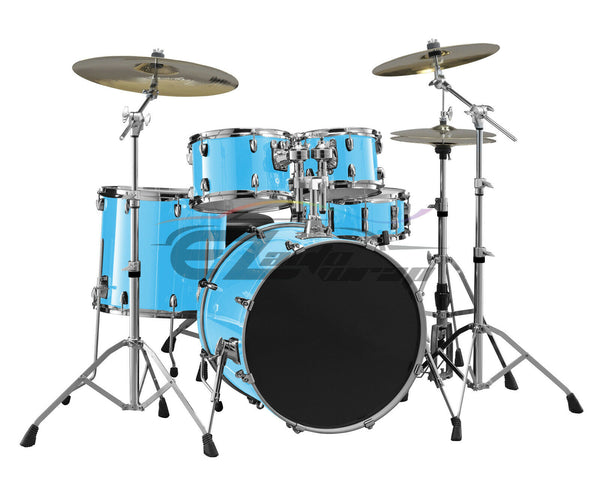 Drum Wrap Vinyl Kit Gloss Light Blue