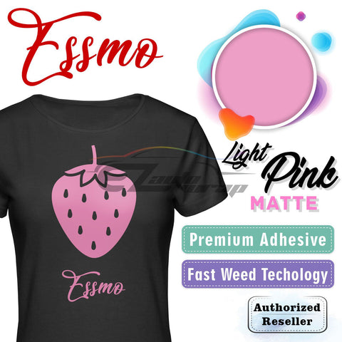 ESSMO™ Light Pink Matte Solid Heat Transfer Vinyl HTV DP32
