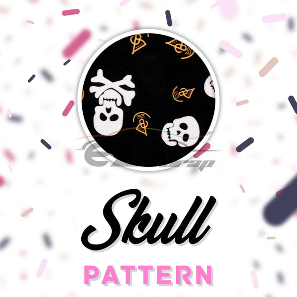ESSMO™ Skull Pattern Heat Transfer Vinyl HTV SP23