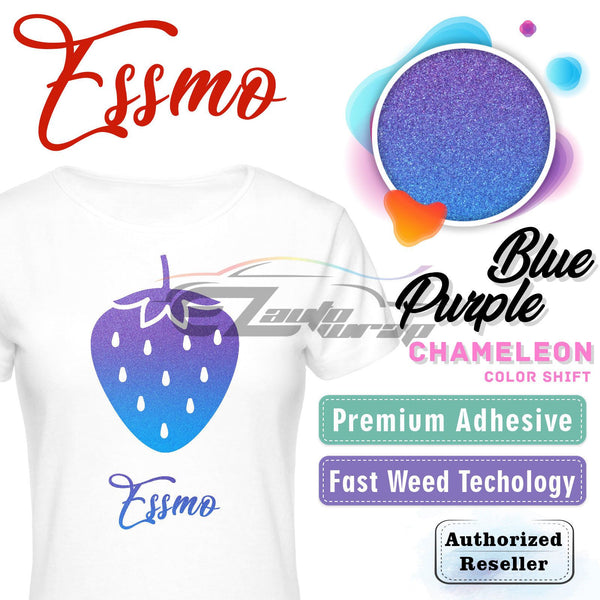 ESSMO™ Purple/Blue Chameleon Color Change Heat Transfer Vinyl HTV ADC02