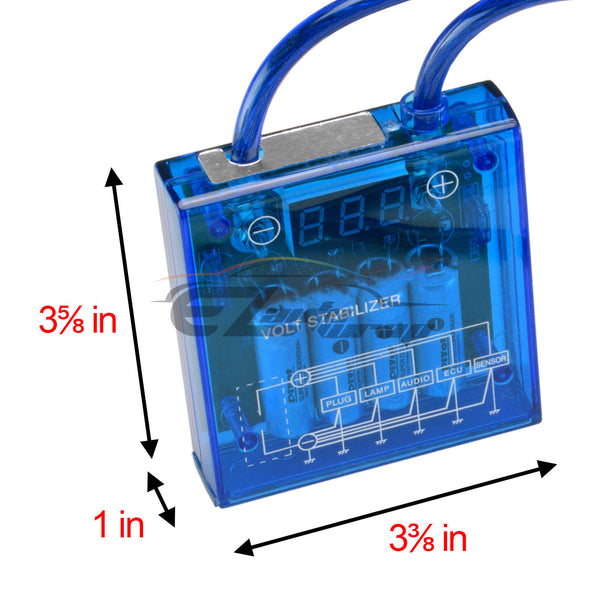 Universal Car Battery Voltage Stabilizer (Blue / Purple / Red / Yellow)