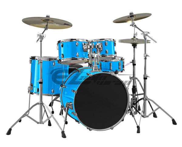 Drum Wrap Vinyl Kit Gloss Sky Blue