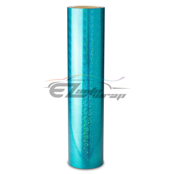 ESSMO™ Holographic Glitter Blue Pattern Heat Transfer Vinyl HTV SP10