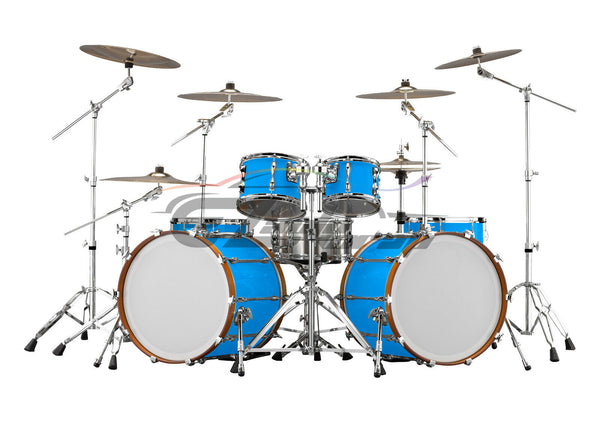 Drum Wrap Vinyl Kit Gloss Sky Blue