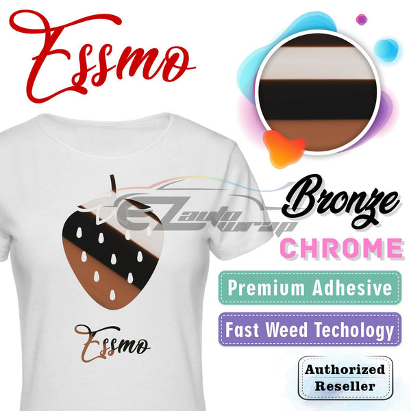 ESSMO™ Bronze Chrome Heat Transfer Vinyl HTV DS07