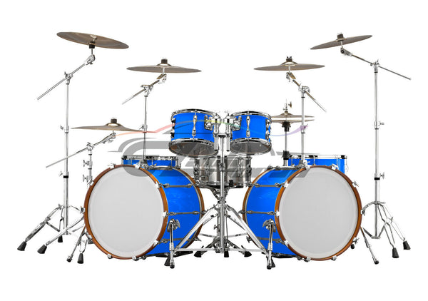 Drum Wrap Vinyl Kit Gloss Intense Blue
