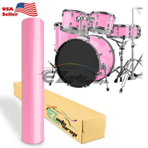 Drum Wrap Vinyl Kit Gloss Pink