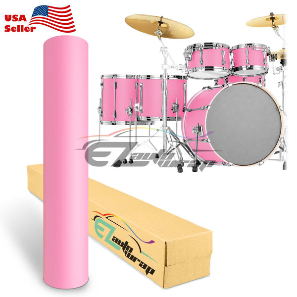 Drum Wrap Vinyl Kit Matte Pink