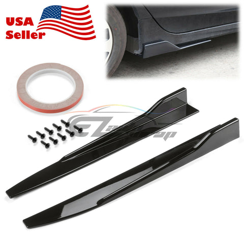 Gloss Black Universal Side Skirt PC-PS52