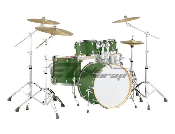 Drum Wrap Vinyl Kit Matte Army Green