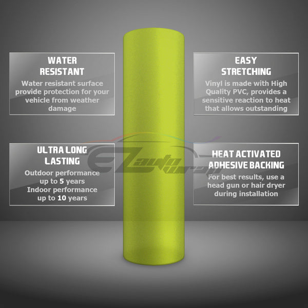 Frosted Yellow Glass Window Film