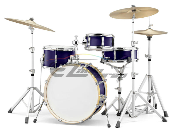 Drum Wrap Vinyl Kit Matte Purple