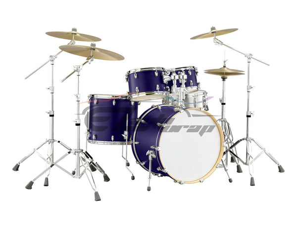 Drum Wrap Vinyl Kit Matte Purple