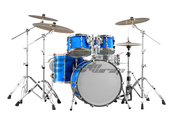 Drum Wrap Vinyl Kit Gloss Pearl Blue