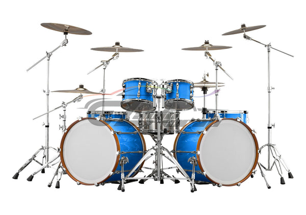 Drum Wrap Vinyl Kit Gloss Pearl Blue