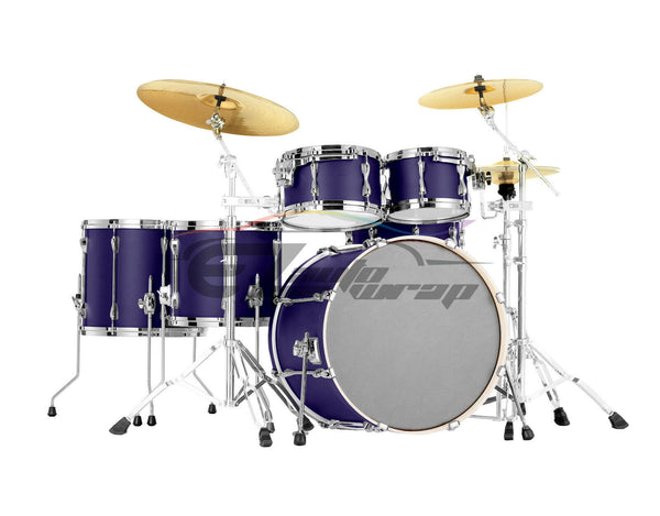 Drum Wrap Vinyl Kit Matte Purple