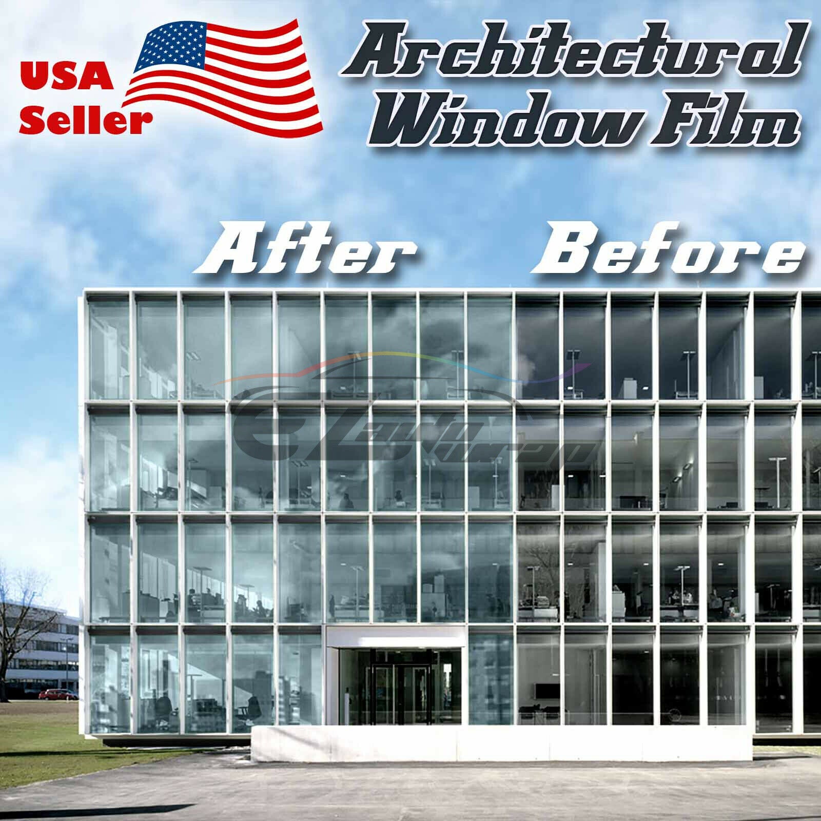 Window Film Light Blue Tint #05
