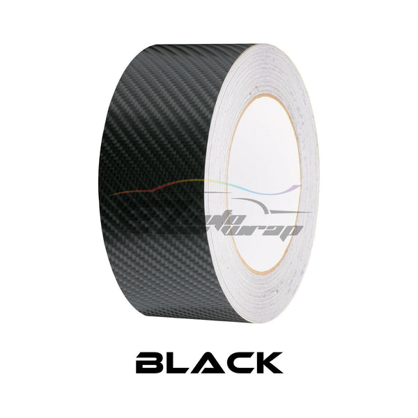 Racing Stripe 4D Carbon Fiber Semi Gloss 2" 4" 6" 8" 10" 12" / 50FT