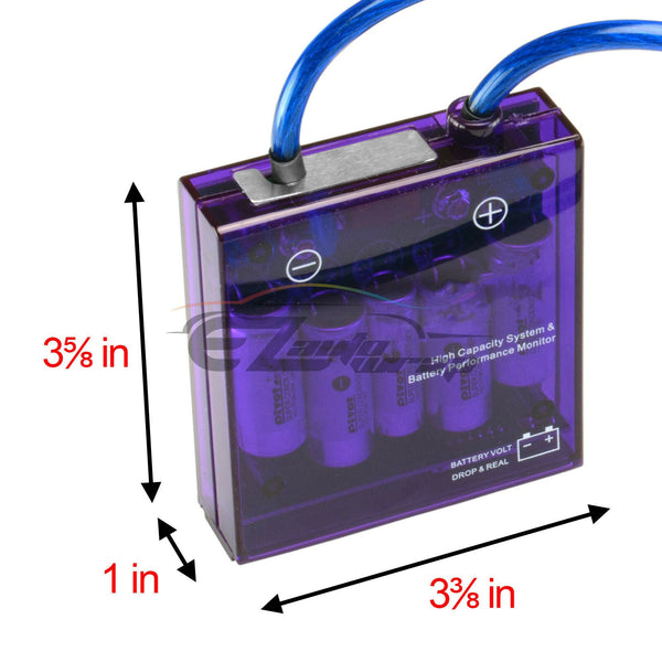 Universal Car Battery Voltage Stabilizer (Blue / Purple / Red / Yellow)