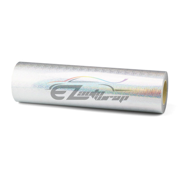 ESSMO™ Holographic Glitter Silver Pattern Heat Transfer Vinyl HTV SP12