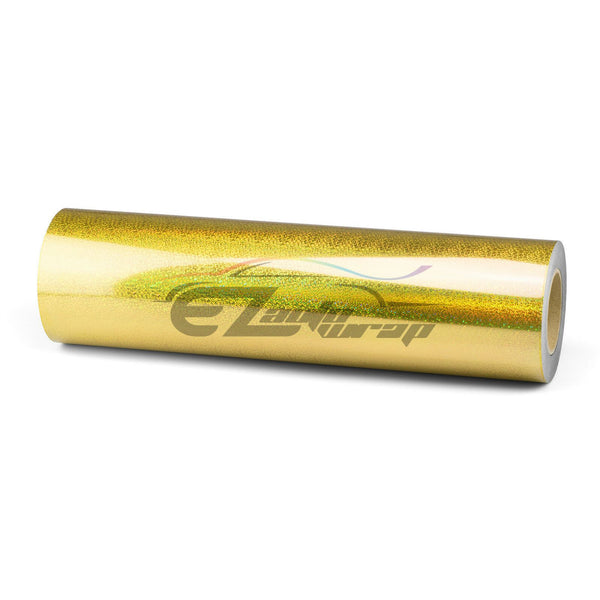 ESSMO™ Holographic Glitter Gold Pattern Heat Transfer Vinyl HTV SP11