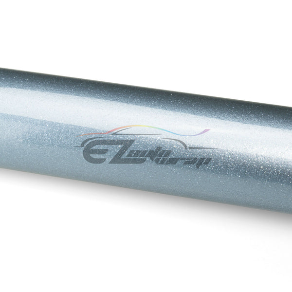 Drum Wrap Vinyl Kit Gloss Diamond Glitter Frosted Blue