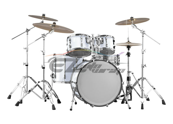 Drum Wrap Vinyl Kit Gloss White