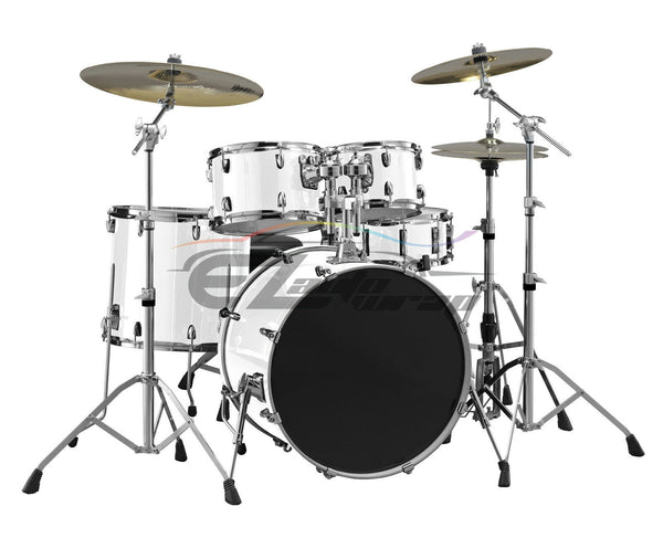 Drum Wrap Vinyl Kit Gloss White