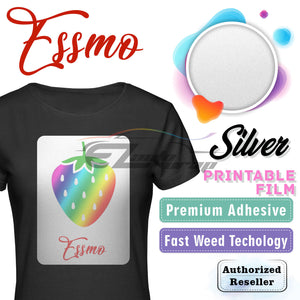 ESSMO™ Silver Printable DD02 Heat Transfer Vinyl HTV