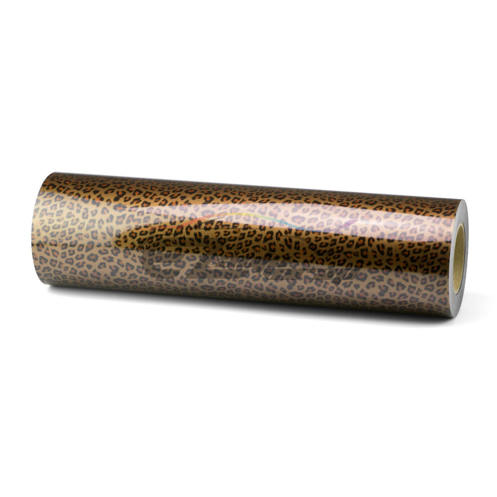 Leopard Color Htv ESSMO™ Leopard Pattern Heat Transfer Vinyl HTV SP18 – EzAuto Wrap