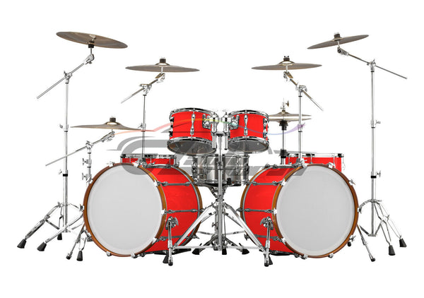 Drum Wrap Vinyl Kit Gloss Red
