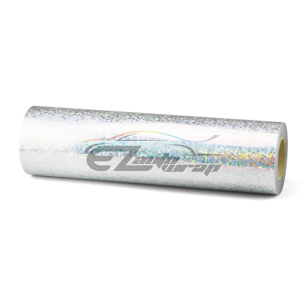 ESSMO™ Holographic Crystal Silver Pattern Heat Transfer Vinyl HTV SP08