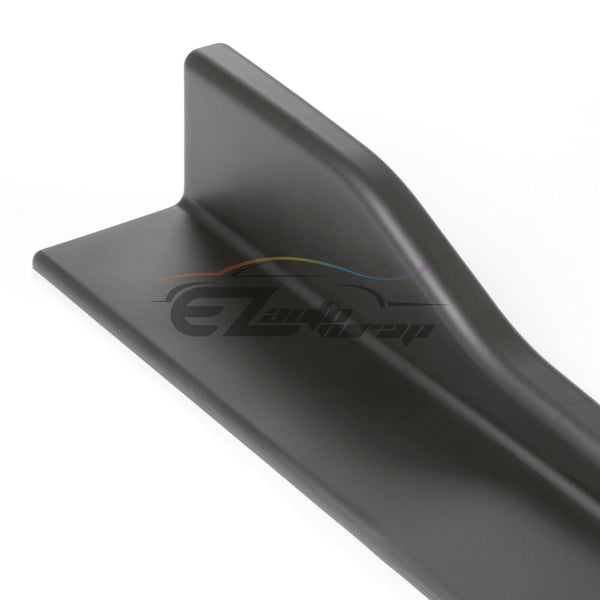 Matte black Universal Side Skirt PC-PS51