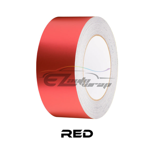 Racing Stripe Satin Chrome 2" 4" 6" 8" 10" 12" / 50FT