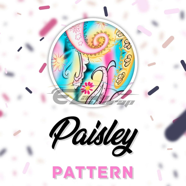 ESSMO™ Paisley Pattern Heat Transfer Vinyl HTV SP19