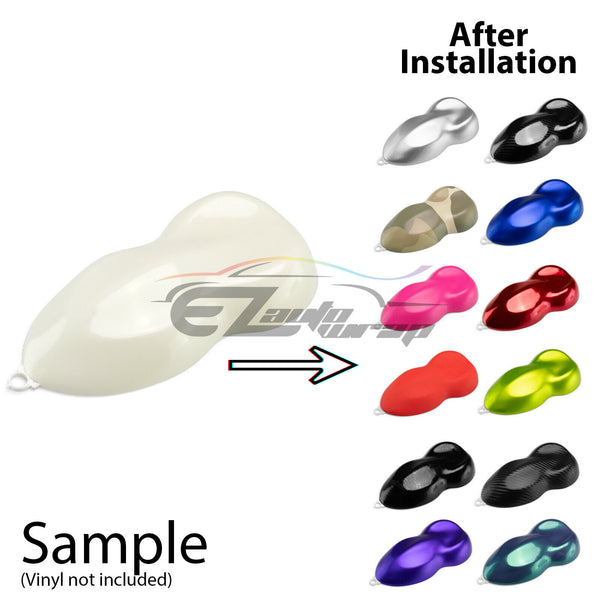 Display Model For Vinyl Wrap Sticker Plasti Dip Hydrographic Application Show