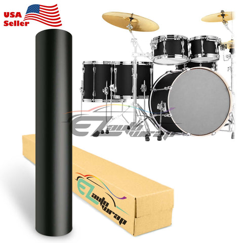 Drum Wrap Vinyl Kit Matte Black