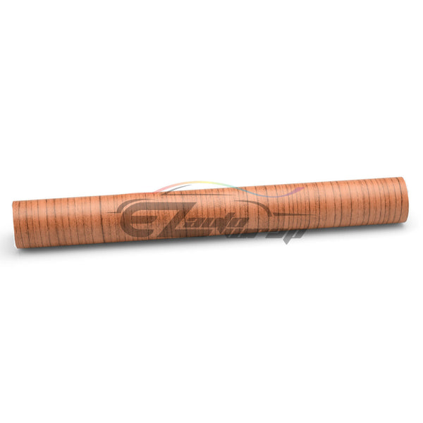 Wood Grain Textured Vinyl Teak #1538