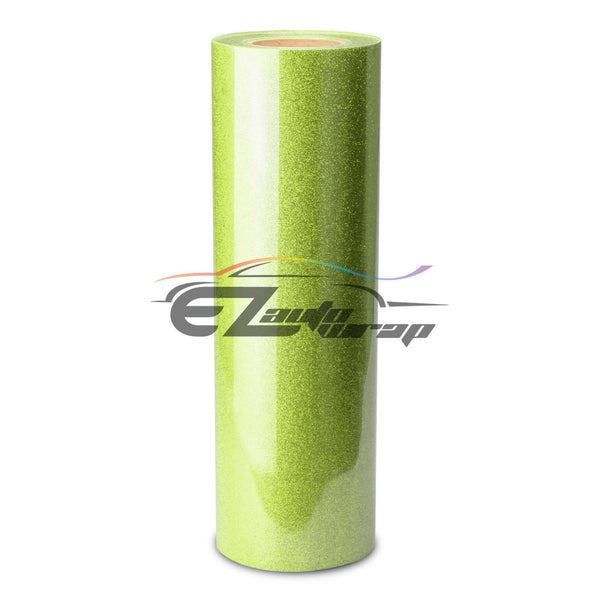 ESSMO™ Lime Green Glitter Sparkle Heat Transfer Vinyl HTV DG13