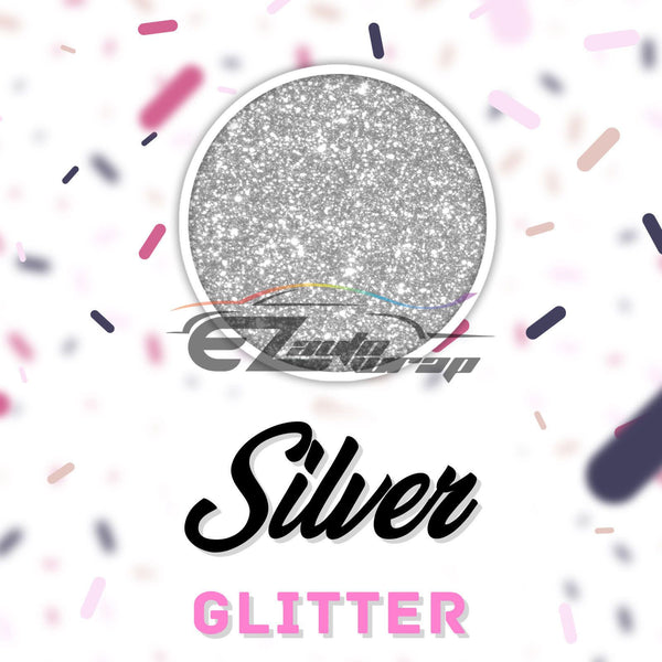 ESSMO™ Silver Glitter Sparkle Heat Transfer Vinyl HTV DG04