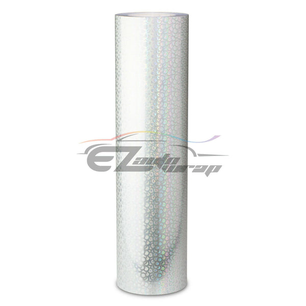 ESSMO™ Holographic Bubble Silver Pattern Heat Transfer Vinyl HTV SP06