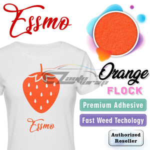 ESSMO™ Orange Flock Heat Transfer Vinyl HTV DF18