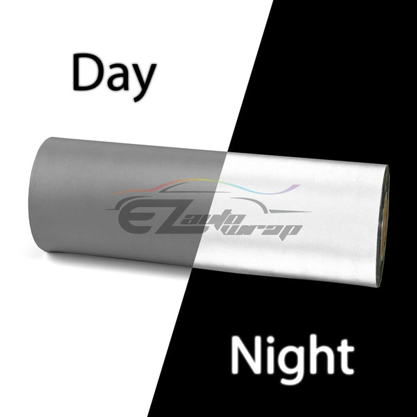 ESSMO™ Gray / Silver Reflective Heat Transfer Vinyl HTV RT04