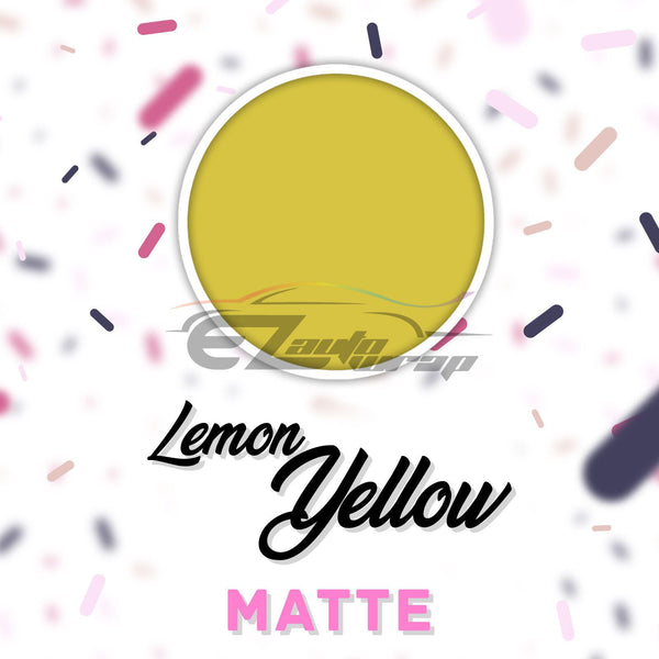 ESSMO™ Lemon Yellow Matte Solid Heat Transfer Vinyl HTV DP14
