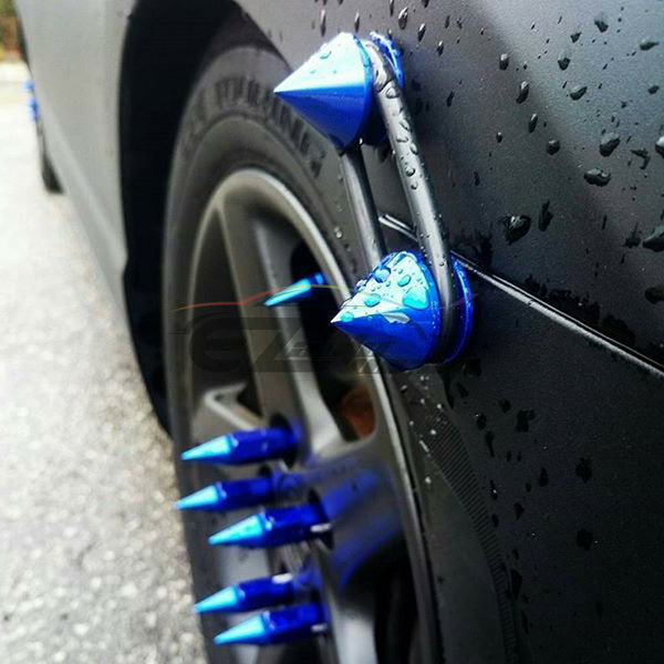 Bumper Fastener Quick Release Spike Style (Black / Blue / Bronze / Champagne Gold / Gold / Green / Gunmetal Gray / Neo Chrome / Orange Purple / Red / Silver)